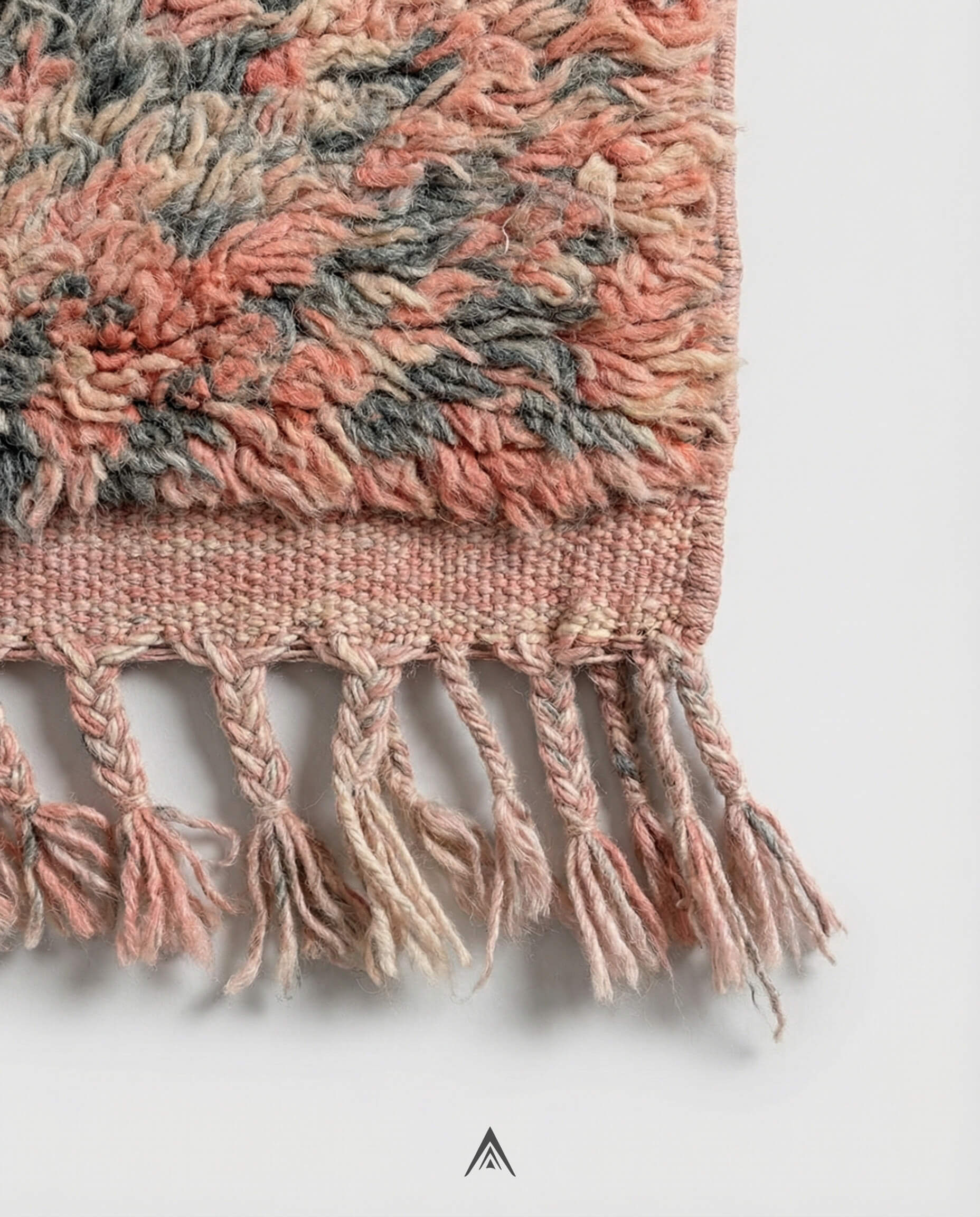 Retro Tribal Rug 5.7x11.8 ft — 175x360 cm-Berber Handicraft