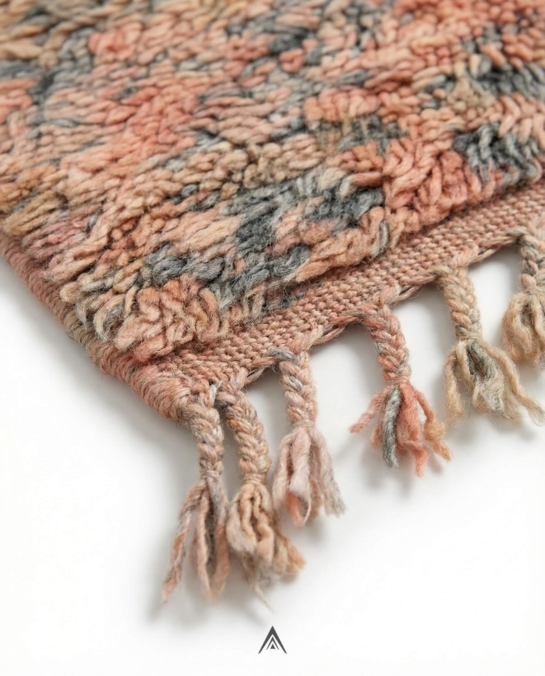 Retro Tribal Rug 5.7x11.8 ft — 175x360 cm-Berber Handicraft