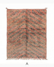 Retro Tribal Rug 5.7x11.8 ft — 175x360 cm-Berber Handicraft