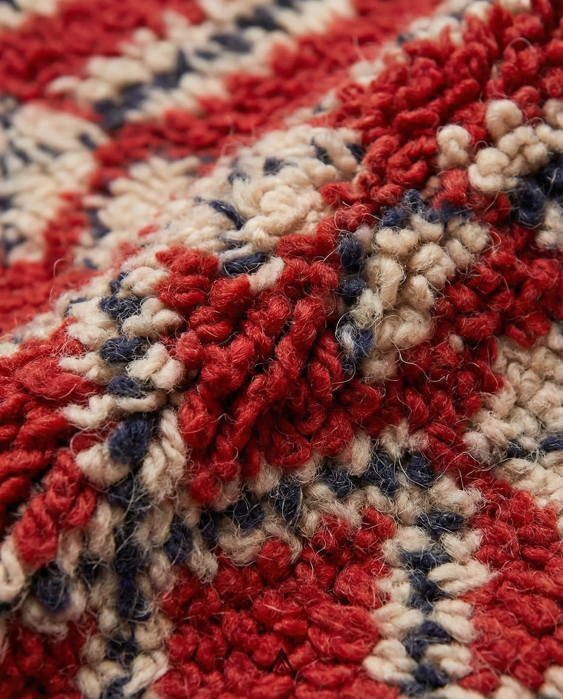 Retro Vintage Carpet 6.2x10 ft — 190x307 cm-Berber Handicraft