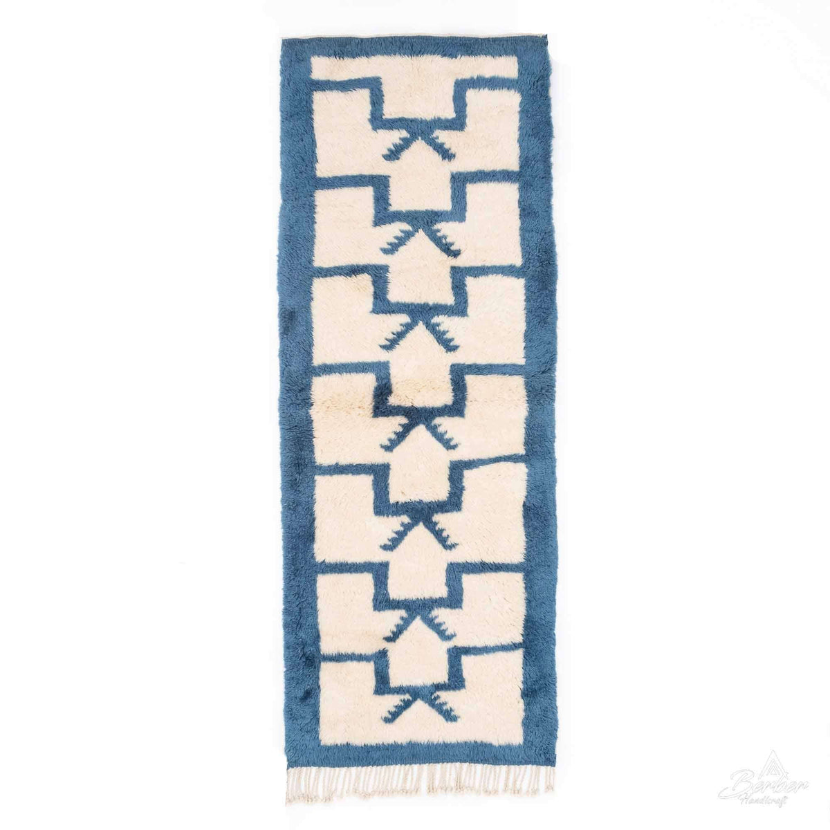 Minimalist Runner Rug - Berber Handicraft