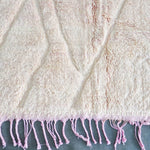 Pastel pink Mrirt rug