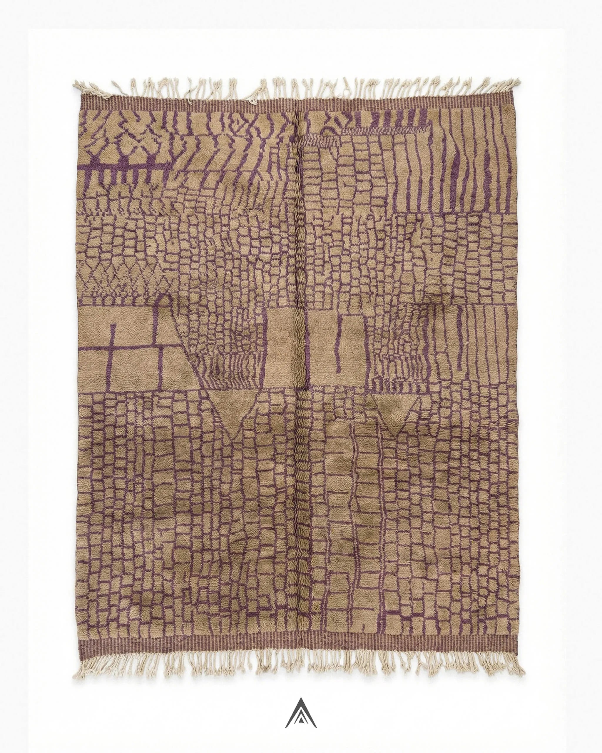 Soft Moroccan Rug 7.7x9.2 ft - 235x280 cm-Berber Handicraft