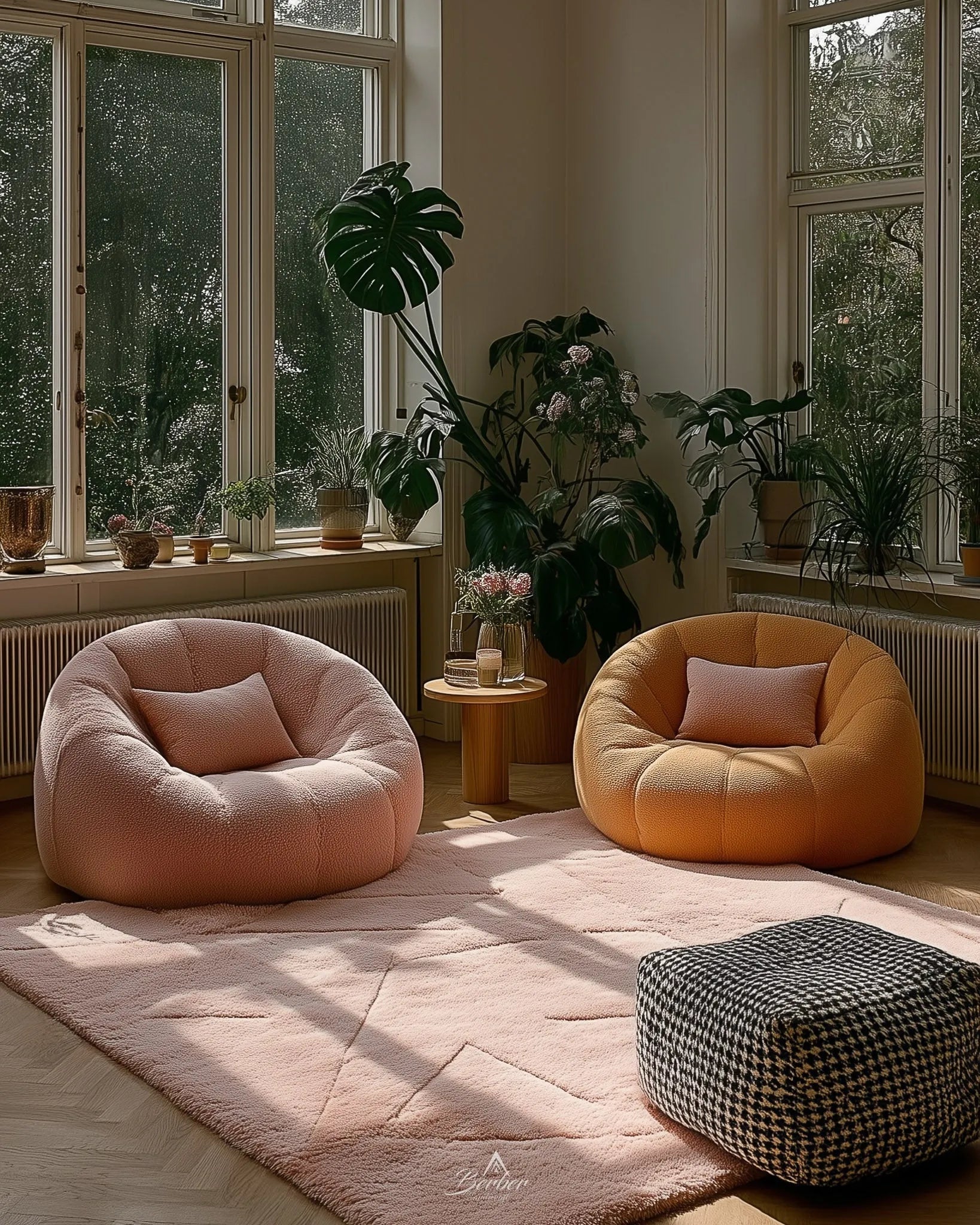 Soft Pink Moroccan Rug 3 X 5 Ft | 90 X 150 Cm / With Tassels / Short (0.4” / 1 cm)