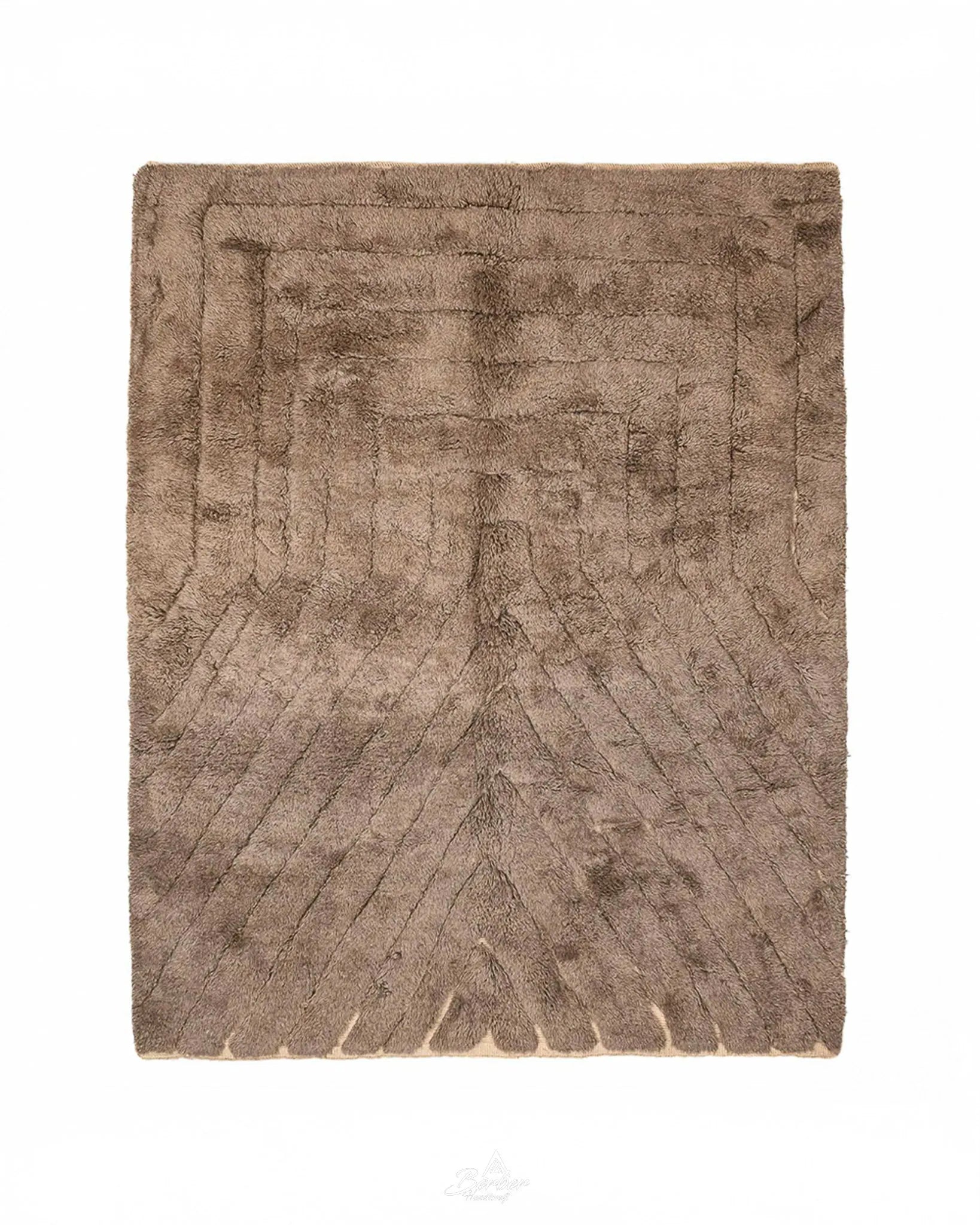 Striped Handwoven Rug 3 X 5 Ft | 90 X 150 Cm / With Tassels / Short (0.4” / 1 cm)