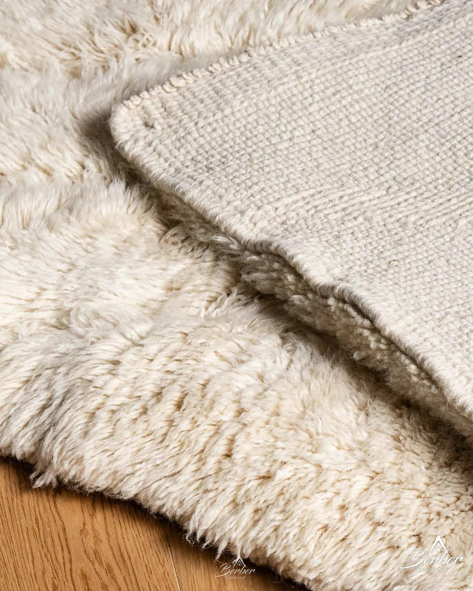 Striped Moroccan Runner 2 X 6 Ft | 60 X 180 Cm / With Tassels / Short (0.4” / 1 cm)