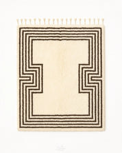 Striped Mrirt Rug 3 X 5 Ft | 90 X 150 Cm / With Tassels / Short (0.4” / 1 cm)