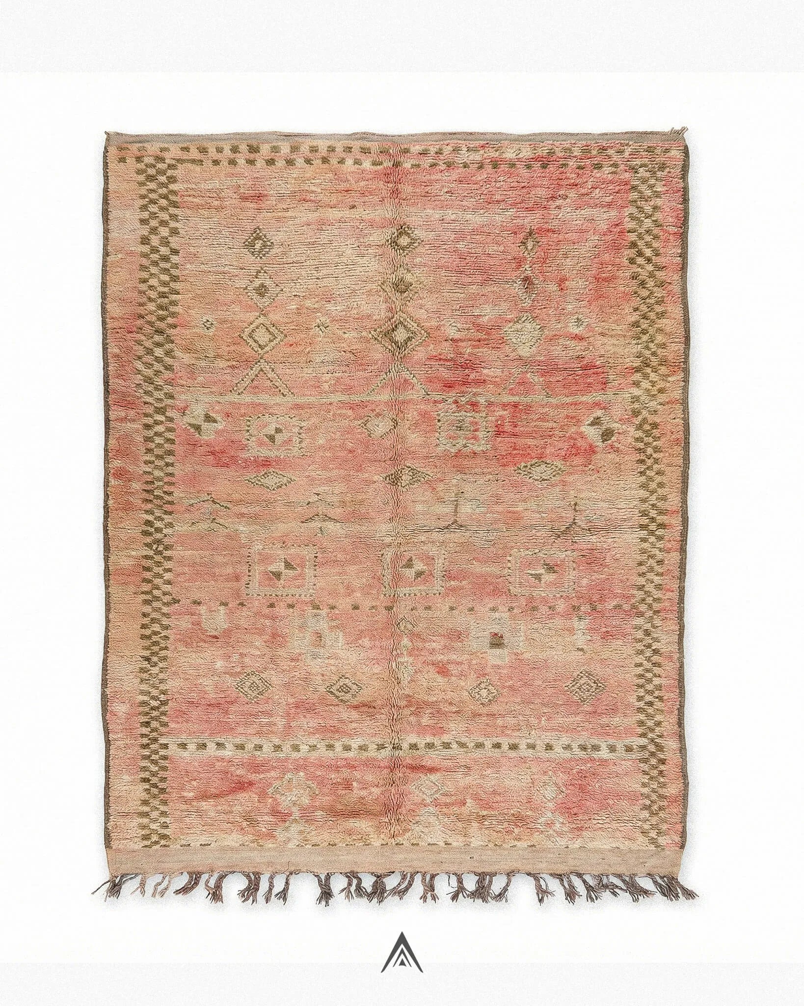 Timeless Moroccan Rug 6x11.3 ft — 180x345 cm-Berber Handicraft