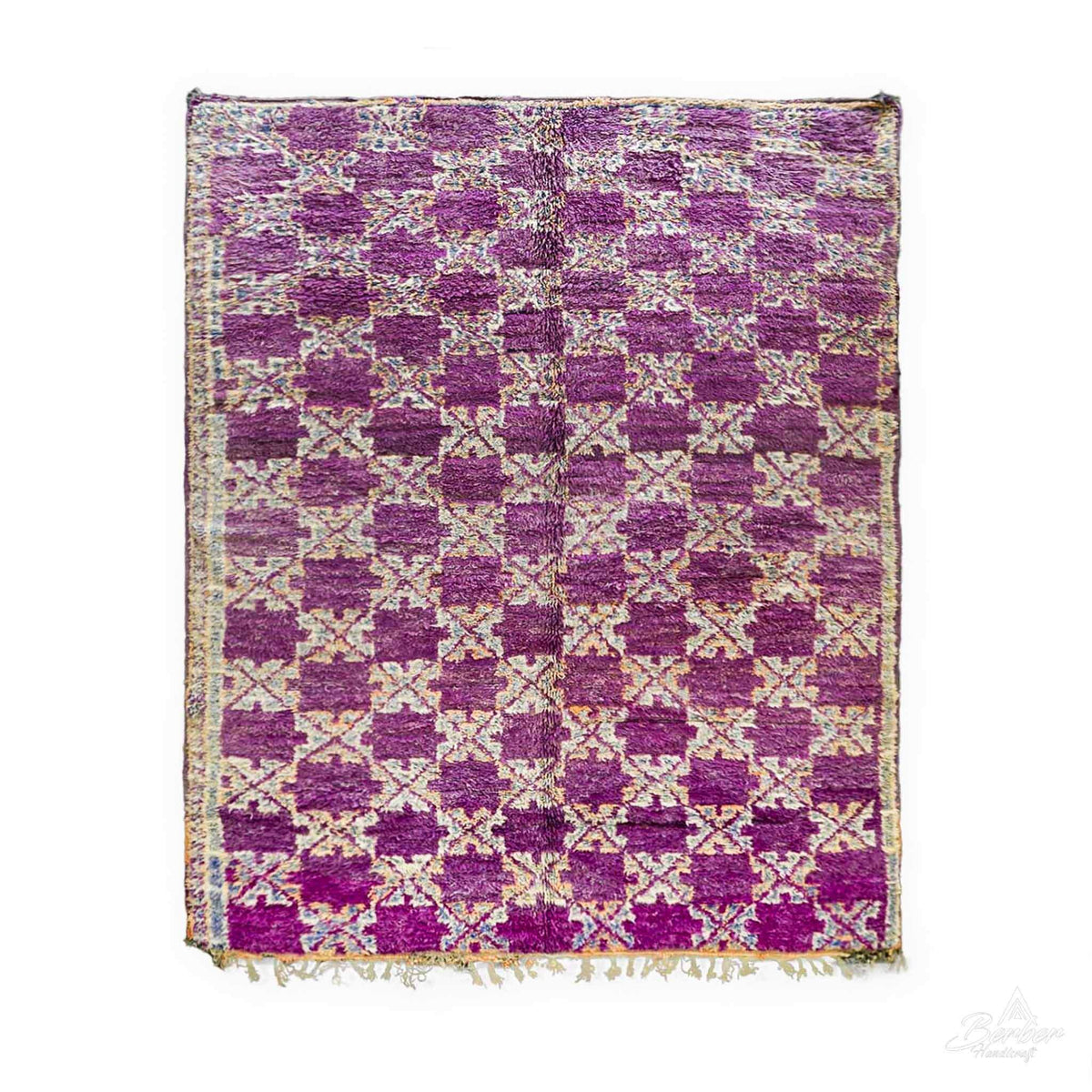 Trellis Retro Rug - Berber Handicraft