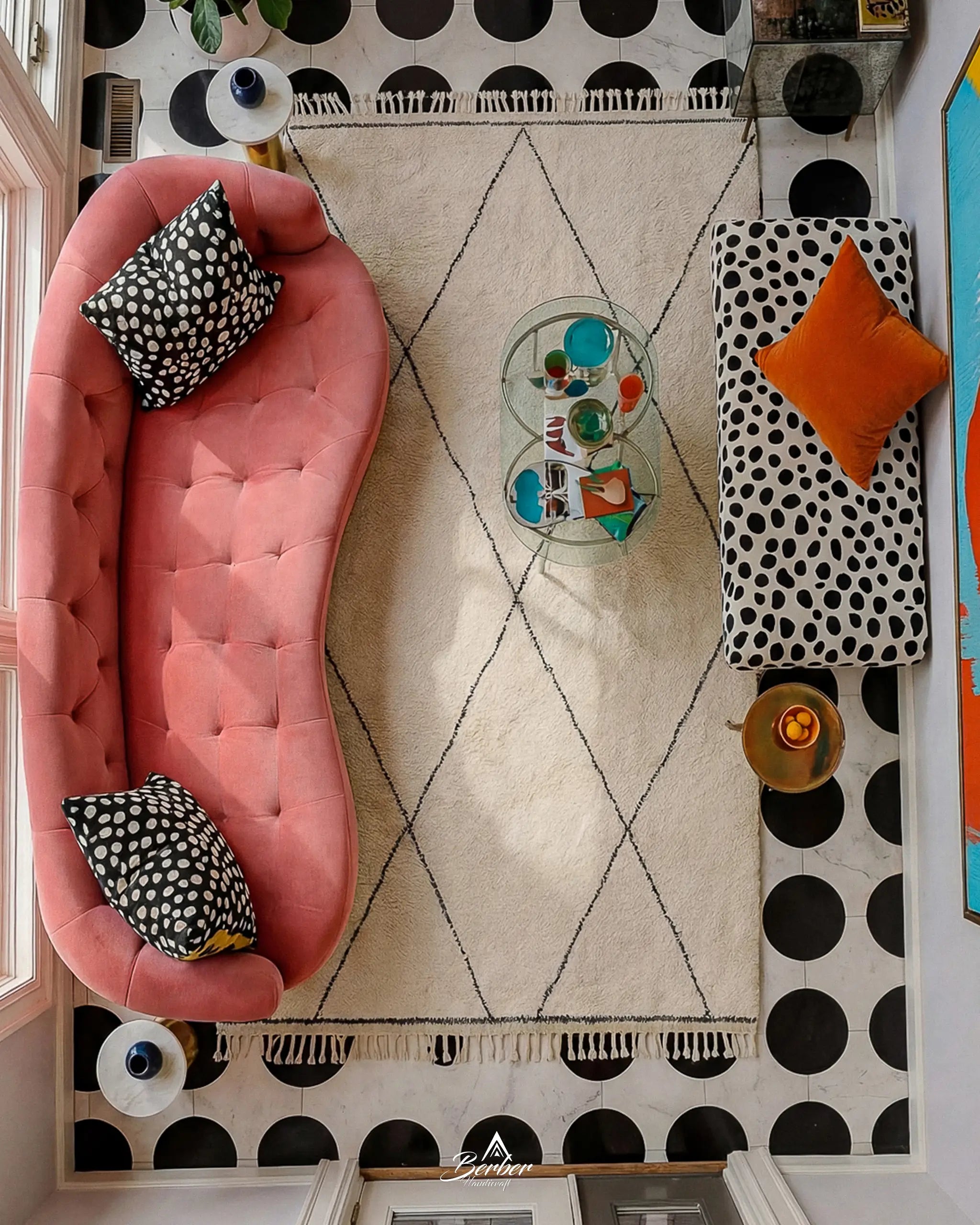 Trellis Beni Ourain Rug