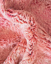 Vibrant Pink Moroccan Rug 3 X 5 Ft | 90 X 150 Cm / With Tassels / Short (0.4” / 1 cm)