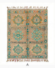 Vintage Accent Rug 5.7x8.5 ft — 175x260 cm-Berber Handicraft