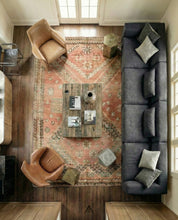 Vintage Aged Carpet 5.4x8.5 ft — 165x260 cm-Berber Handicraft