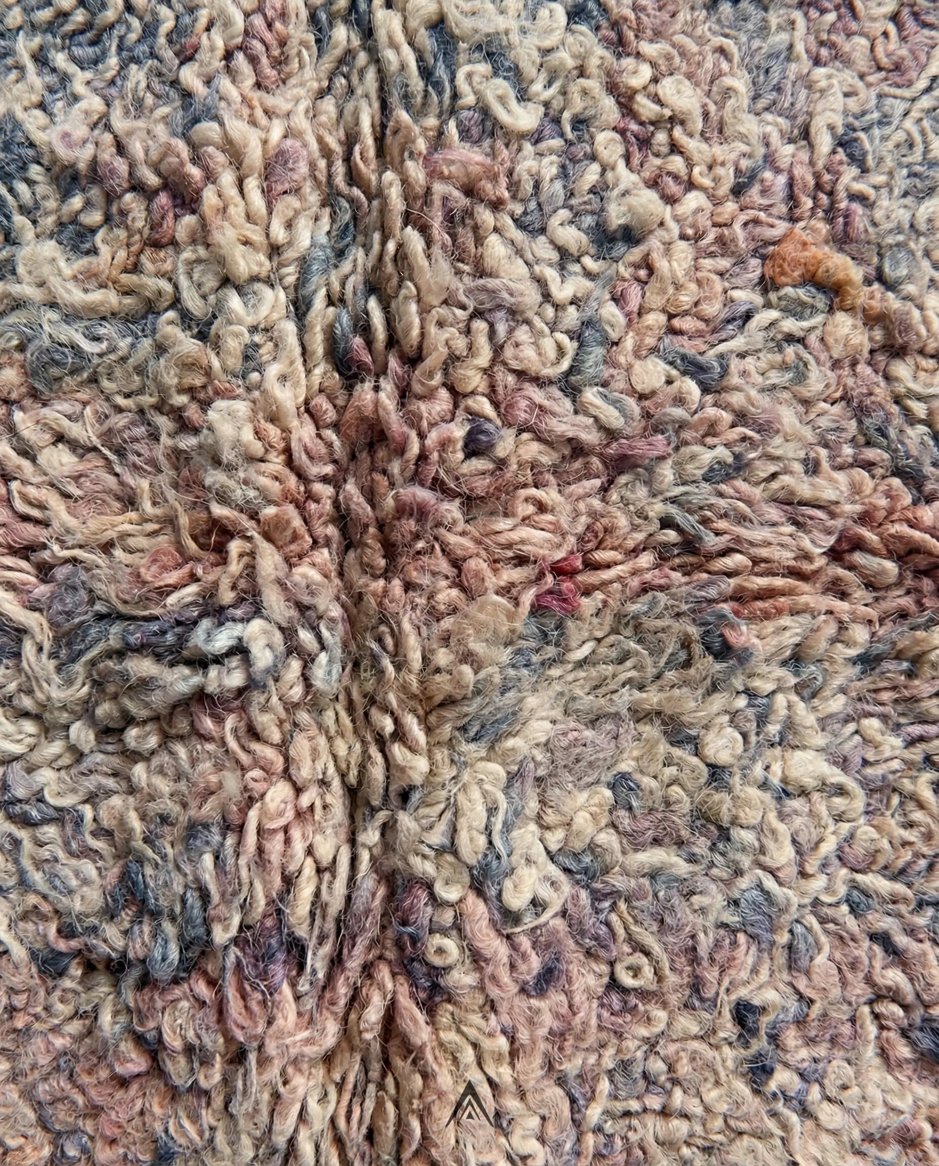 Vintage Artisan Rug 6.8x11.2 ft — 208x342 cm-Berber Handicraft