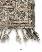 Vintage Artisan Rug 6.8x11.2 ft — 208x342 cm-Berber Handicraft