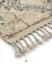 Vintage Beni Ourain Rug 6x8.5 ft — 185x260 cm-Berber Handicraft