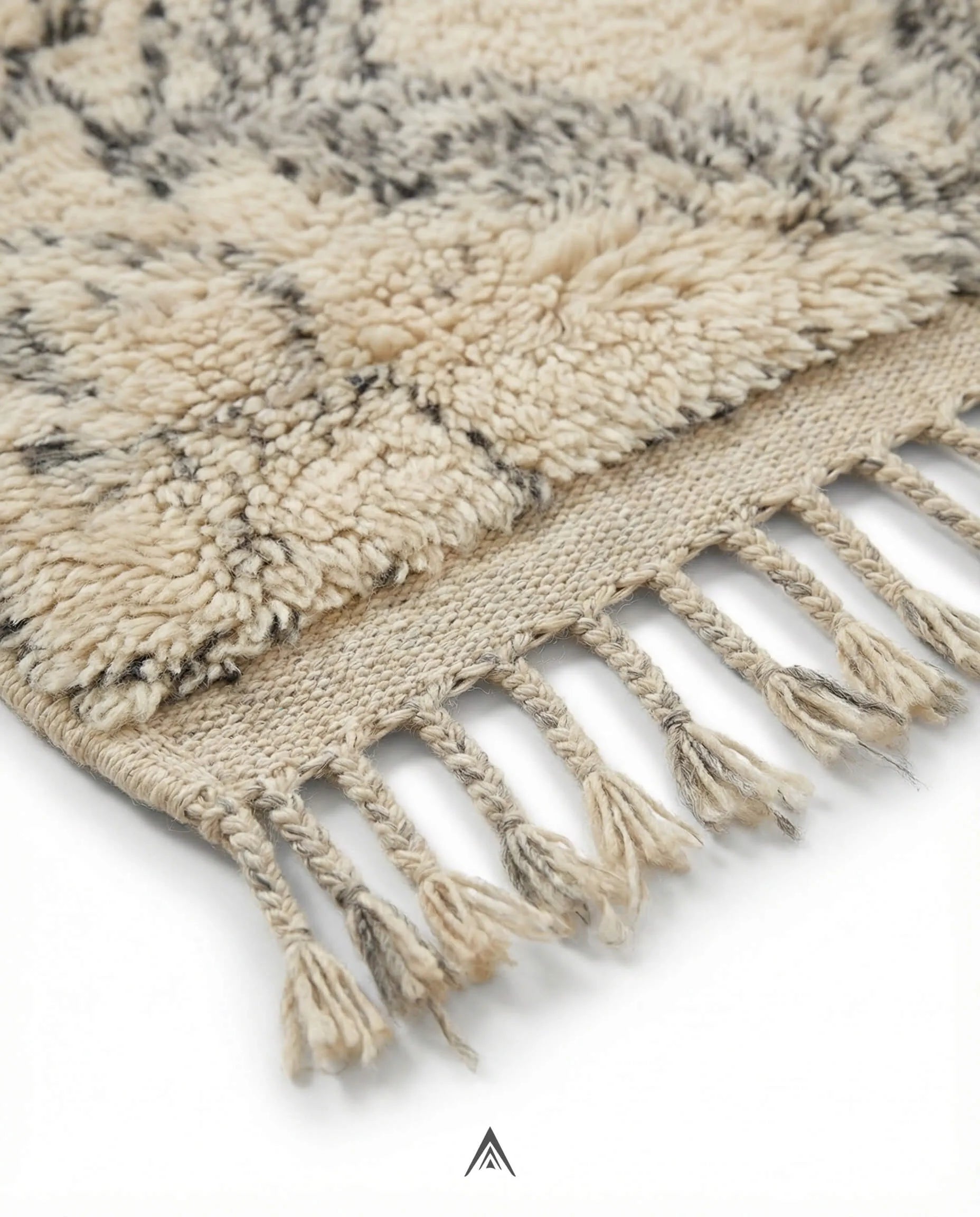 Vintage Beni Ourain Rug 6x8.5 ft — 185x260 cm-Berber Handicraft