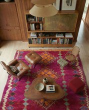 Vintage Berber Area Rug 6.4x15.4 ft — 196x470 cm-Berber Handicraft