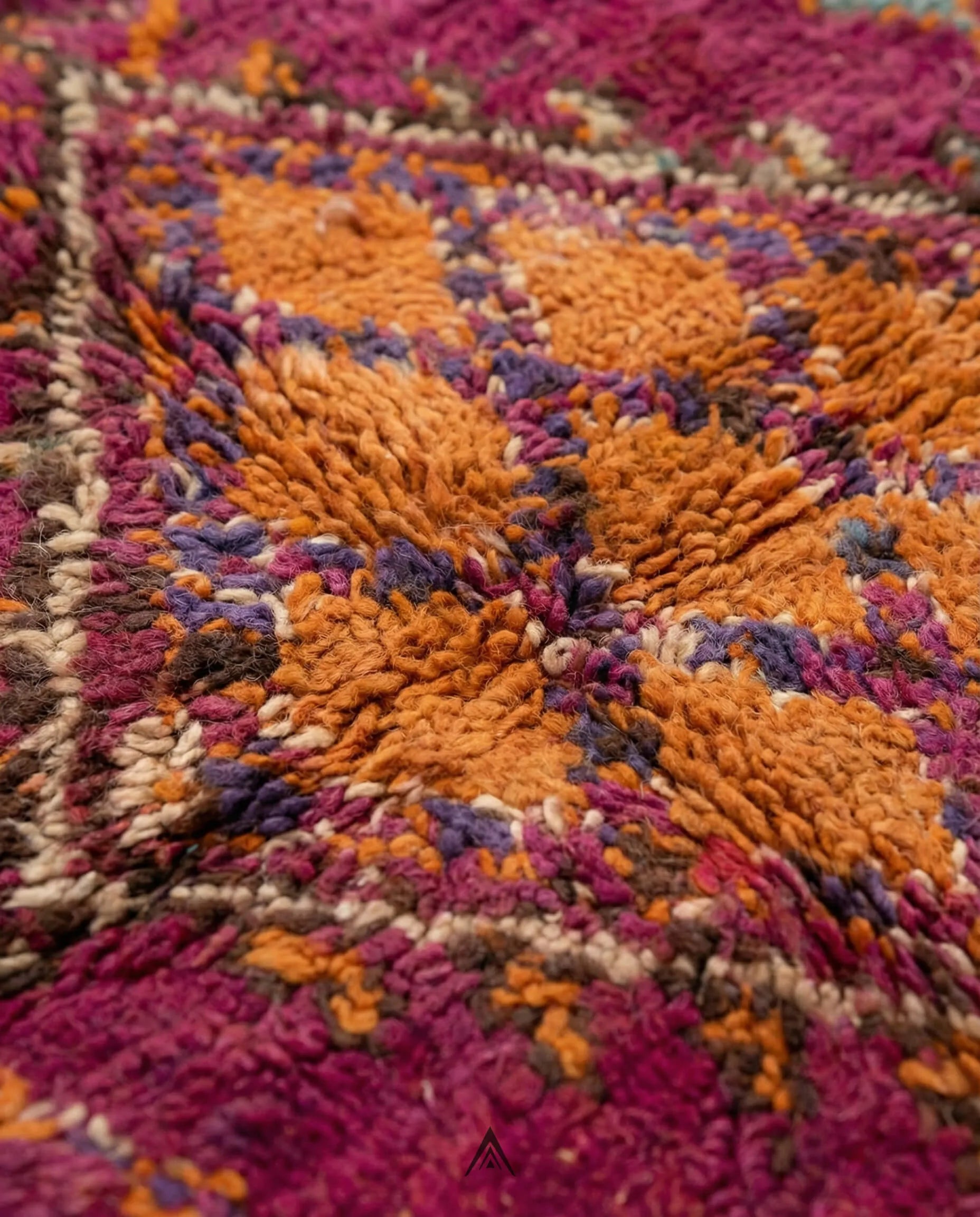 Vintage Berber Area Rug 6.4x15.4 ft — 196x470 cm-Berber Handicraft