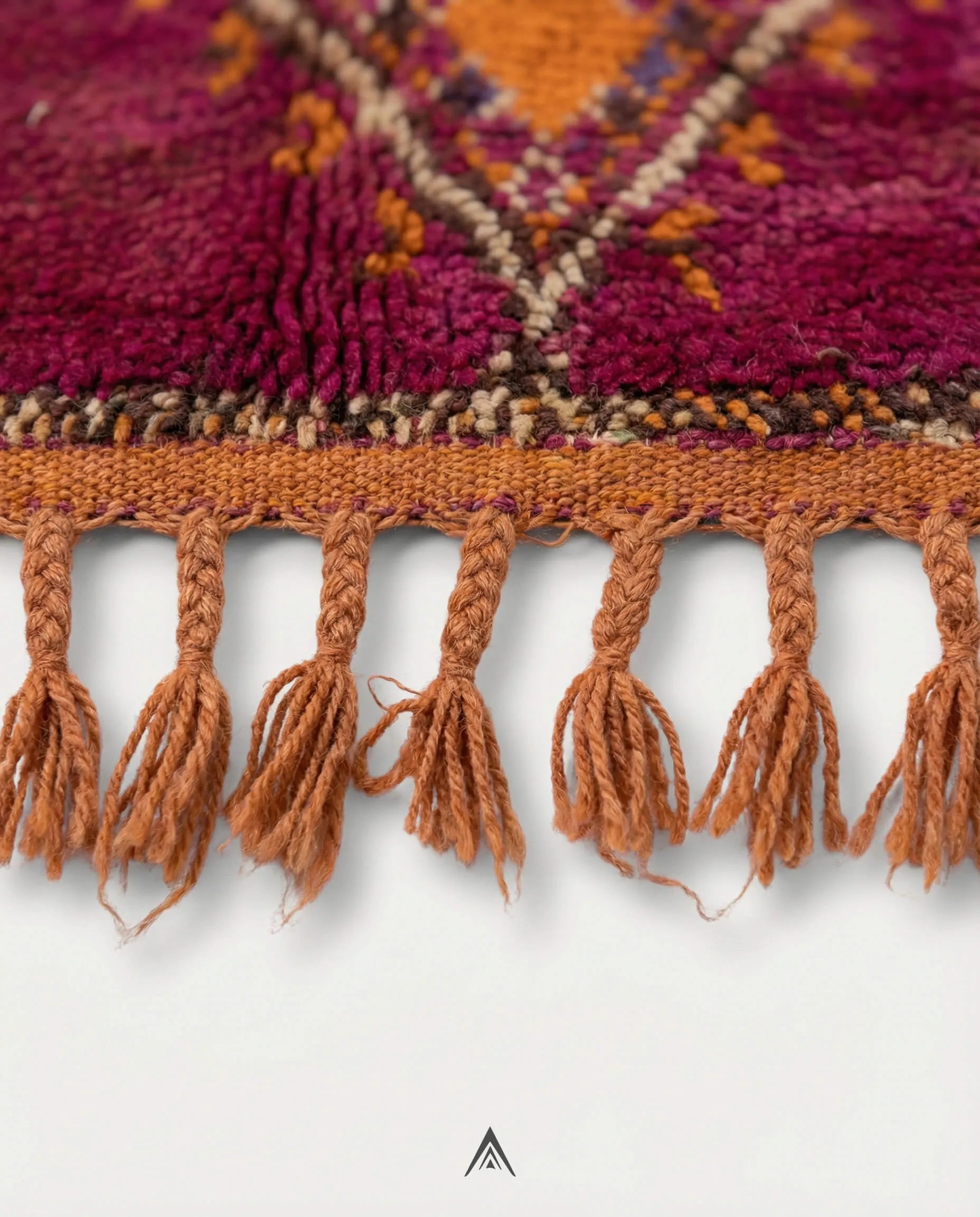 Vintage Berber Area Rug 6.4x15.4 ft — 196x470 cm-Berber Handicraft