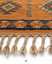 Vintage Earth Tone Rug 5.3x8.7 ft — 163x266 cm-Berber Handicraft