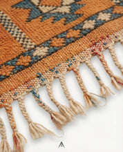 Vintage Earth Tone Rug 5.3x8.7 ft — 163x266 cm-Berber Handicraft