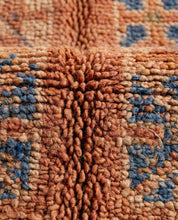 Vintage Faded Carpet 6.2x8.7 ft — 190x265 cm-Berber Handicraft