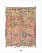 Vintage Hallway Rug 4.6x8 ft — 140x240 cm-Berber Handicraft