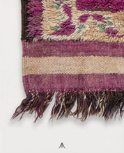 Vintage Handcrafted Rug 6.2x12 ft — 190x370 cm-Berber Handicraft