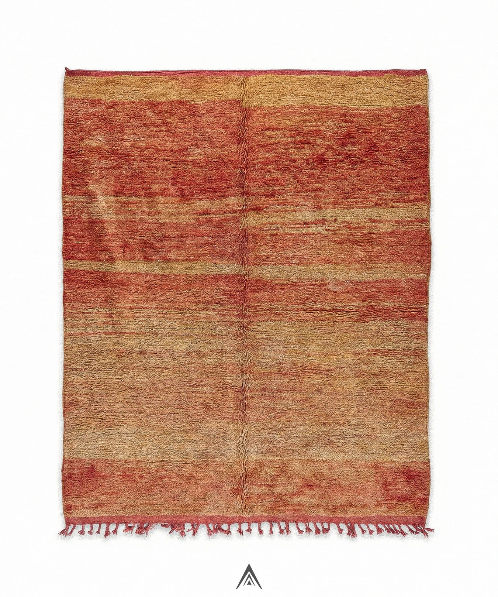 Vintage Handmade Rug 6.6x8.2 ft — 200x250 cm-Berber Handicraft