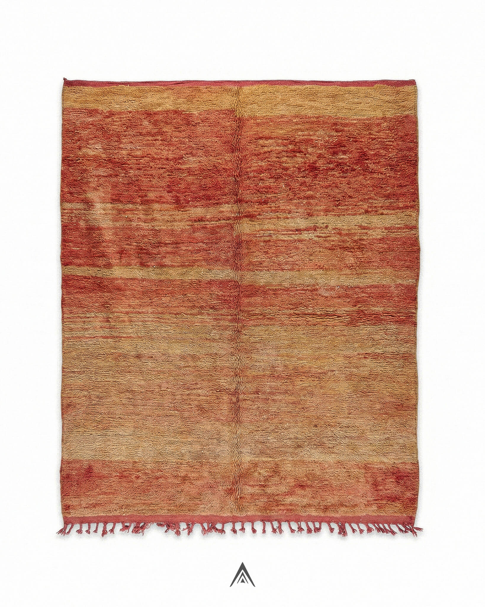 Vintage Handmade Rug 6.6x8.2 ft — 200x250 cm-Berber Handicraft