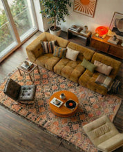 Vintage Handwoven Rug 5.5x12.13 ft — 170x370 cm-Berber Handicraft