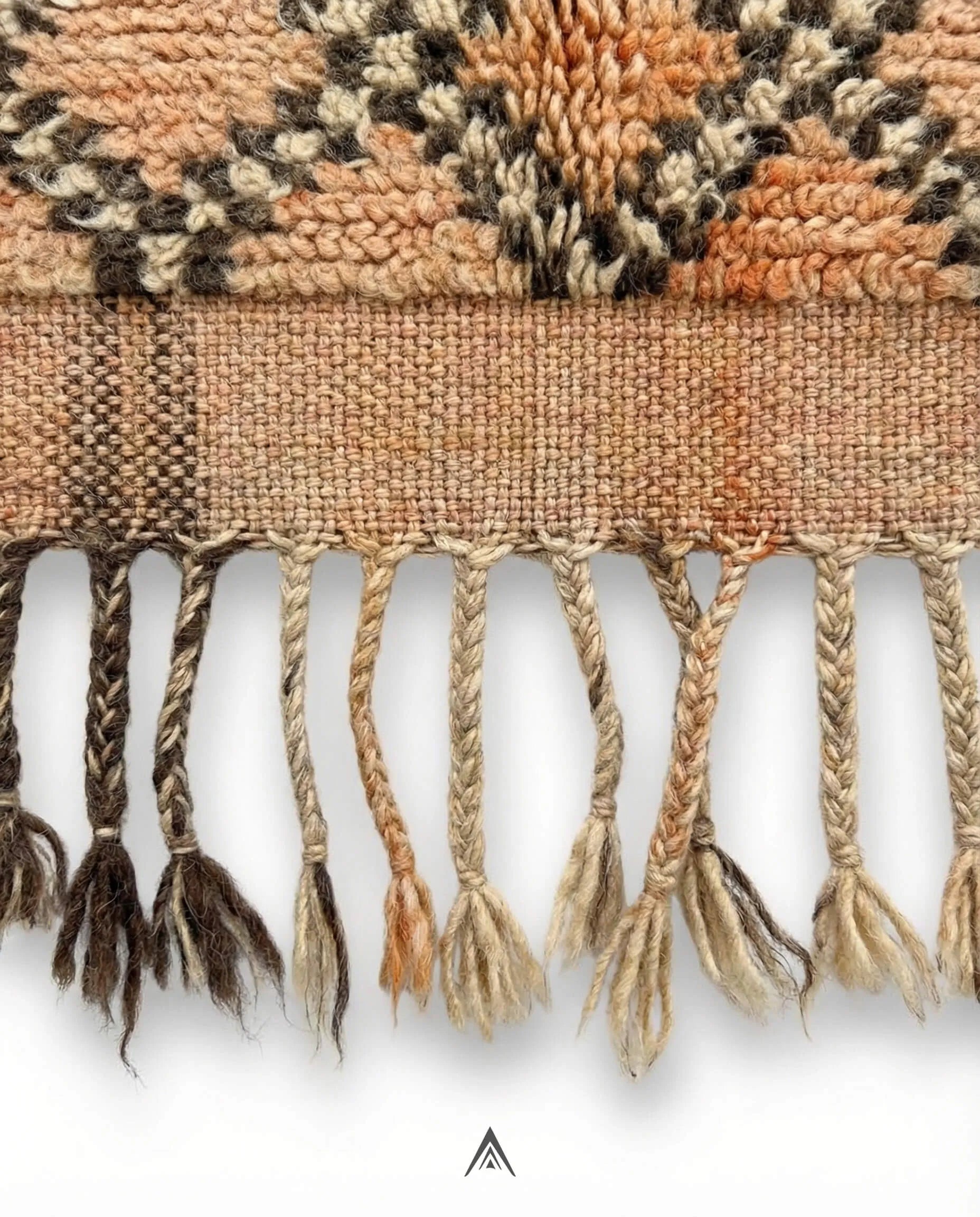 Vintage Handwoven Rug 5.5x12.13 ft — 170x370 cm-Berber Handicraft