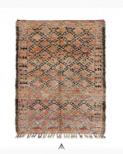 Vintage Handwoven Rug 5.5x12.13 ft — 170x370 cm-Berber Handicraft