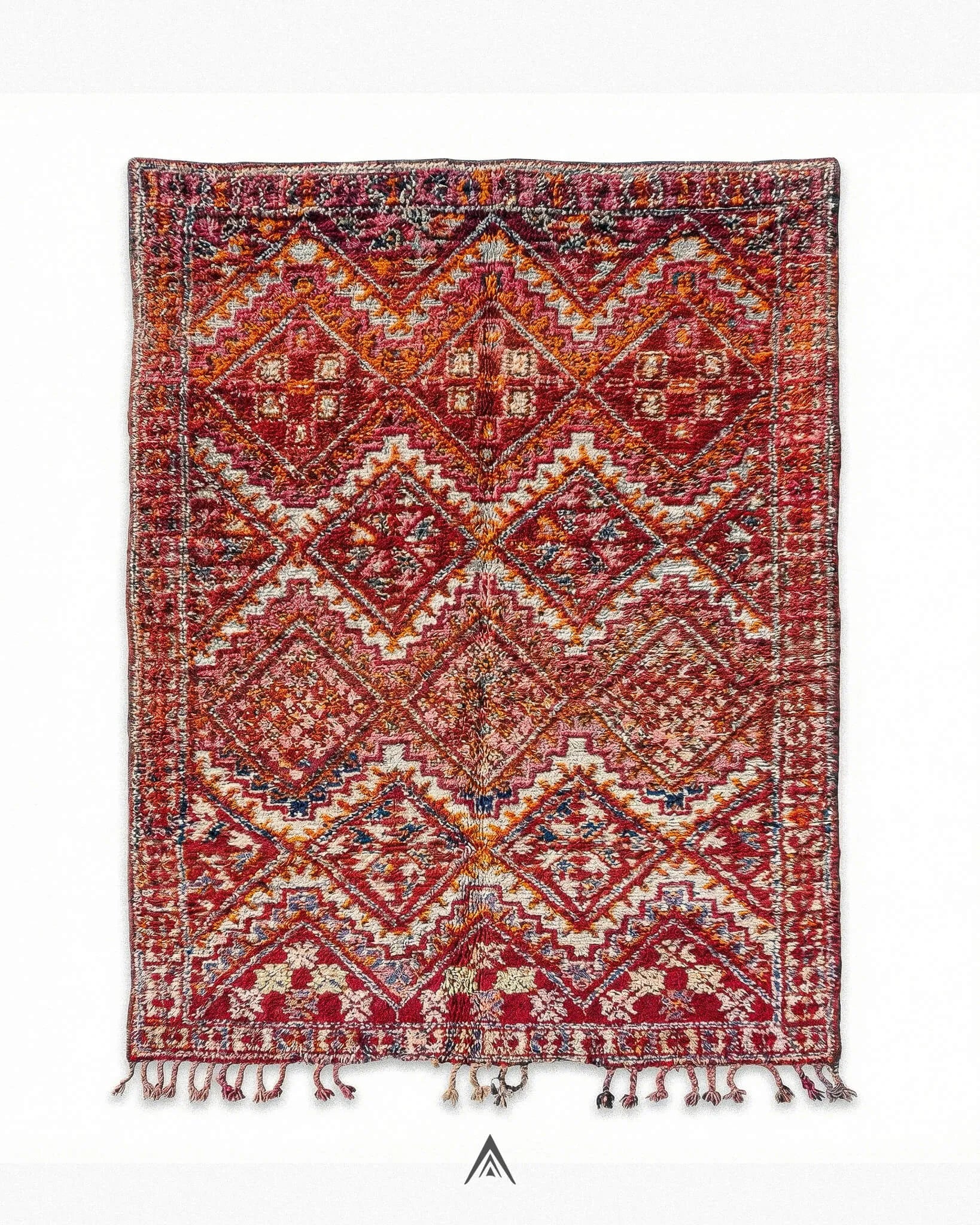 Vintage Heritage Carpet 5.4x10.2 ft — 166x310 cm-Berber Handicraft