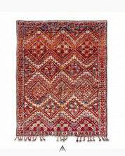 Vintage Heritage Carpet 5.4x10.2 ft — 166x310 cm-Berber Handicraft