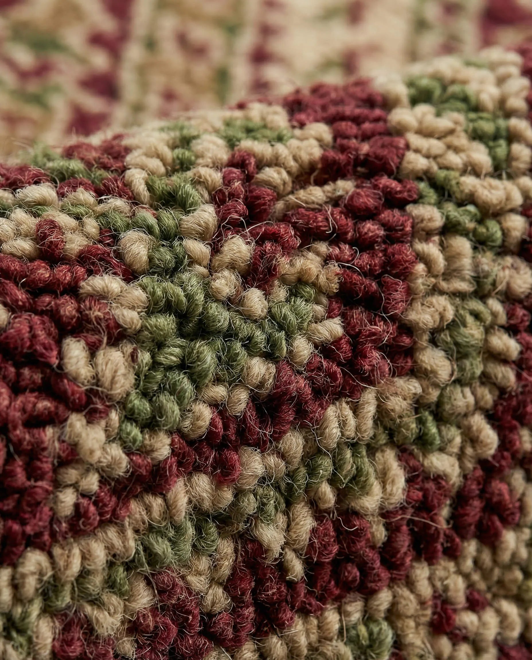 Vintage Living Room Rug 6x11.8 ft — 185x360 cm-Berber Handicraft