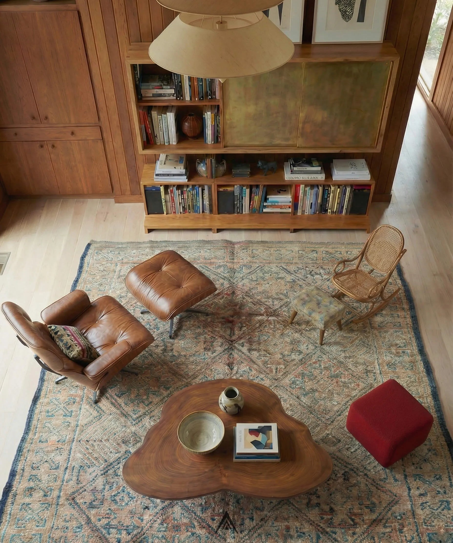 Vintage Moroccan Carpet 6.7x12 ft — 204x370 cm-Berber Handicraft