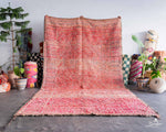 The Pink Day Rug - Berber Handicraft