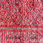 The Pink Day Rug - Berber Handicraft