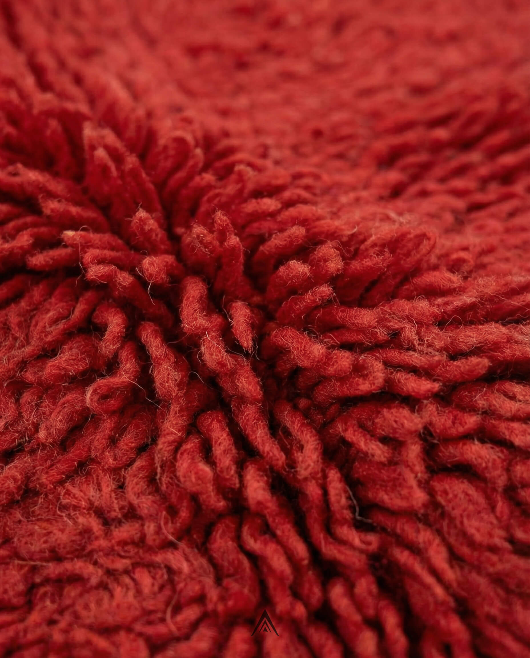 Vintage Overdyed Carpet 6x8.4 ft — 187x255 cm-Berber Handicraft