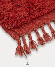 Vintage Overdyed Carpet 6x8.4 ft — 187x255 cm-Berber Handicraft