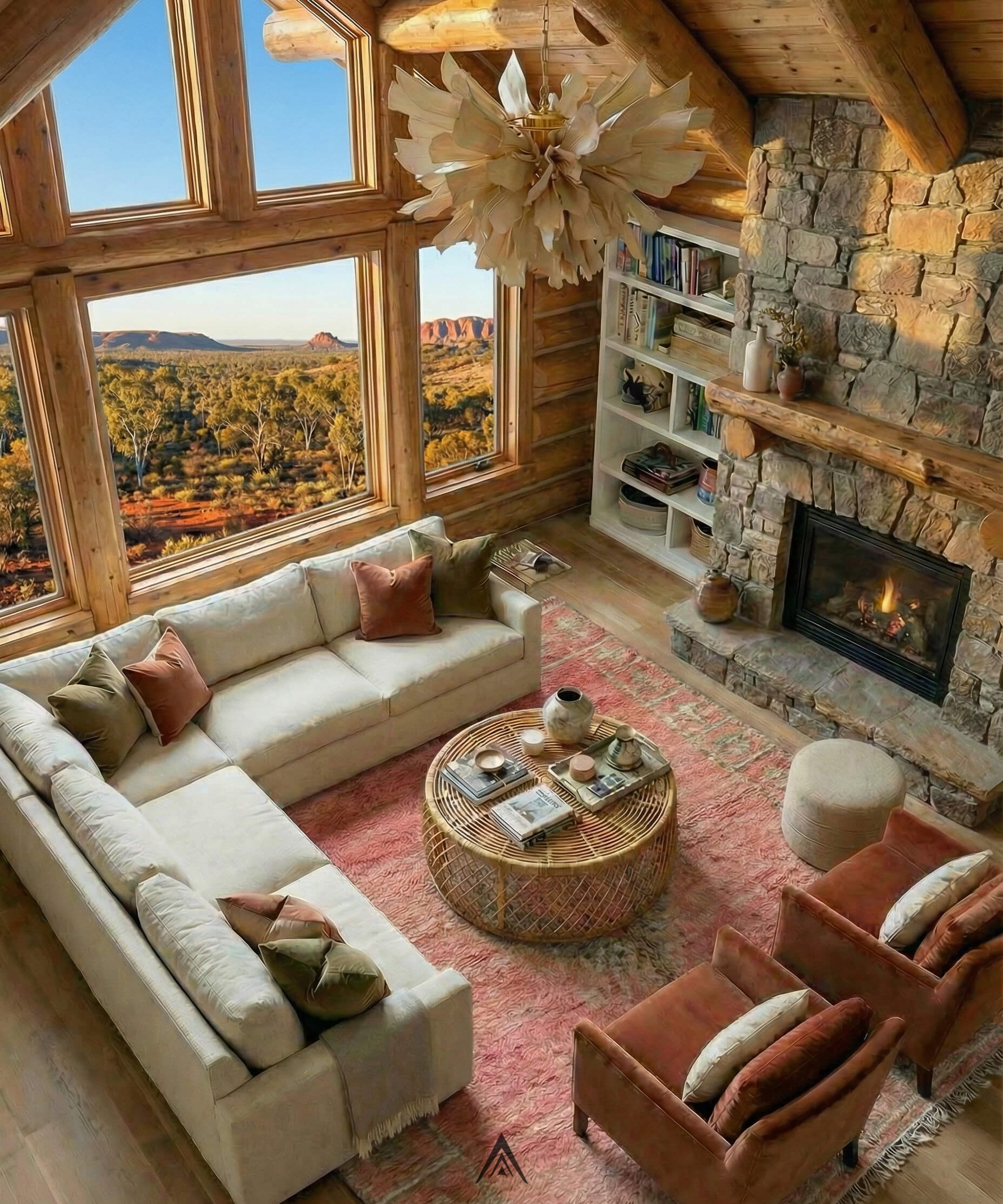 Vintage Petite Rug 5.2x5.7 ft — 160x175 cm-Berber Handicraft