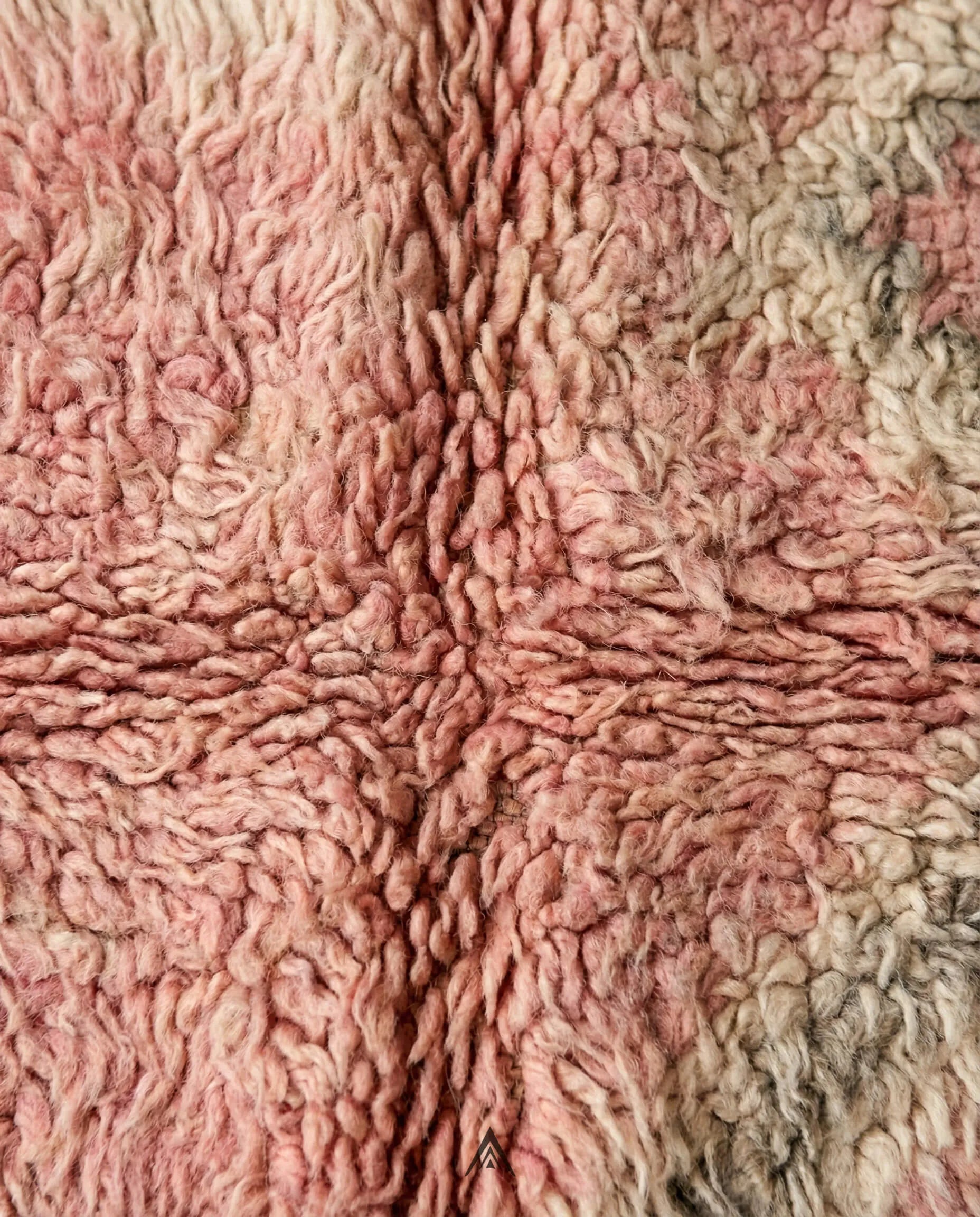 Vintage Petite Rug 5.2x5.7 ft — 160x175 cm-Berber Handicraft