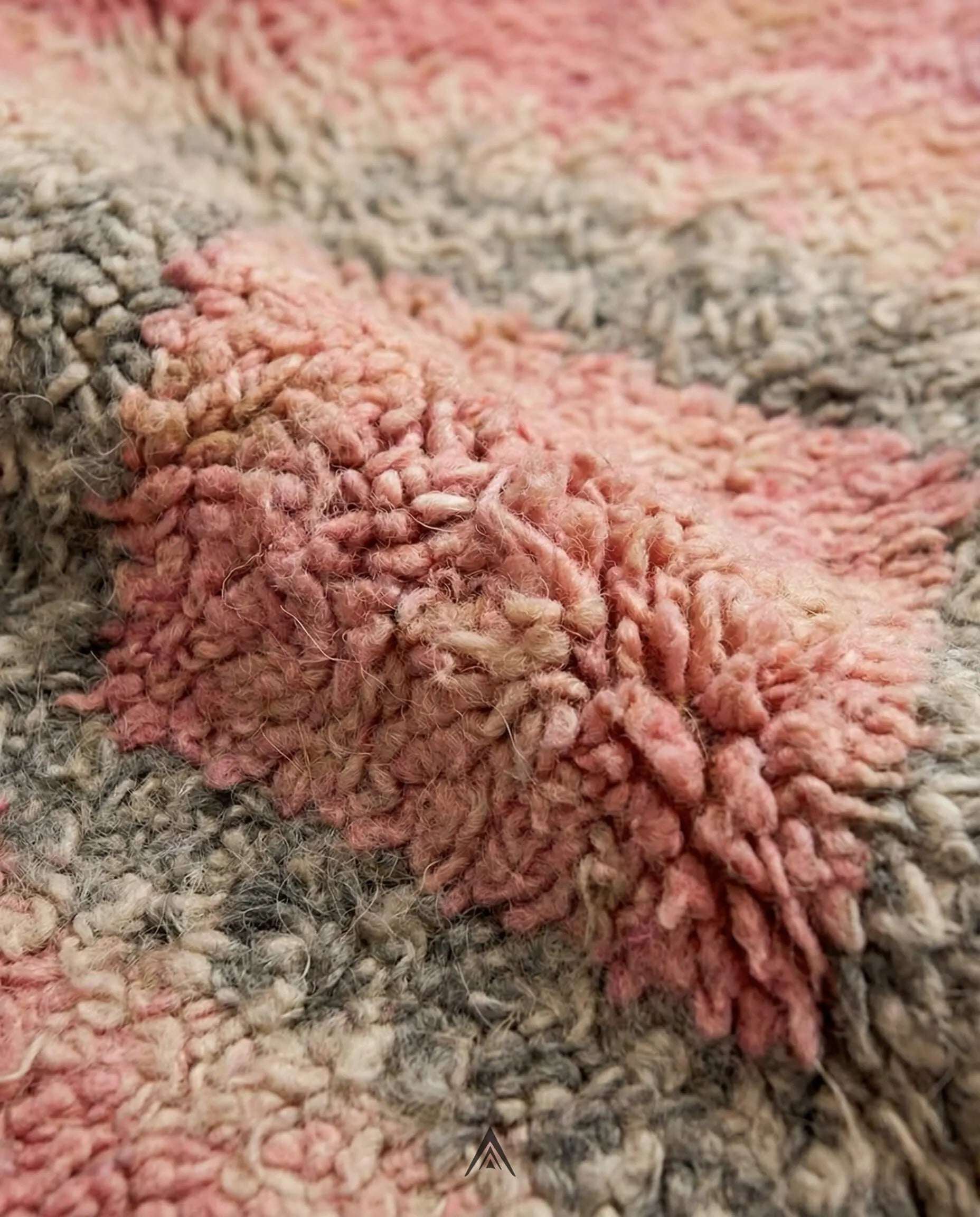 Vintage Petite Rug 5.2x5.7 ft — 160x175 cm-Berber Handicraft