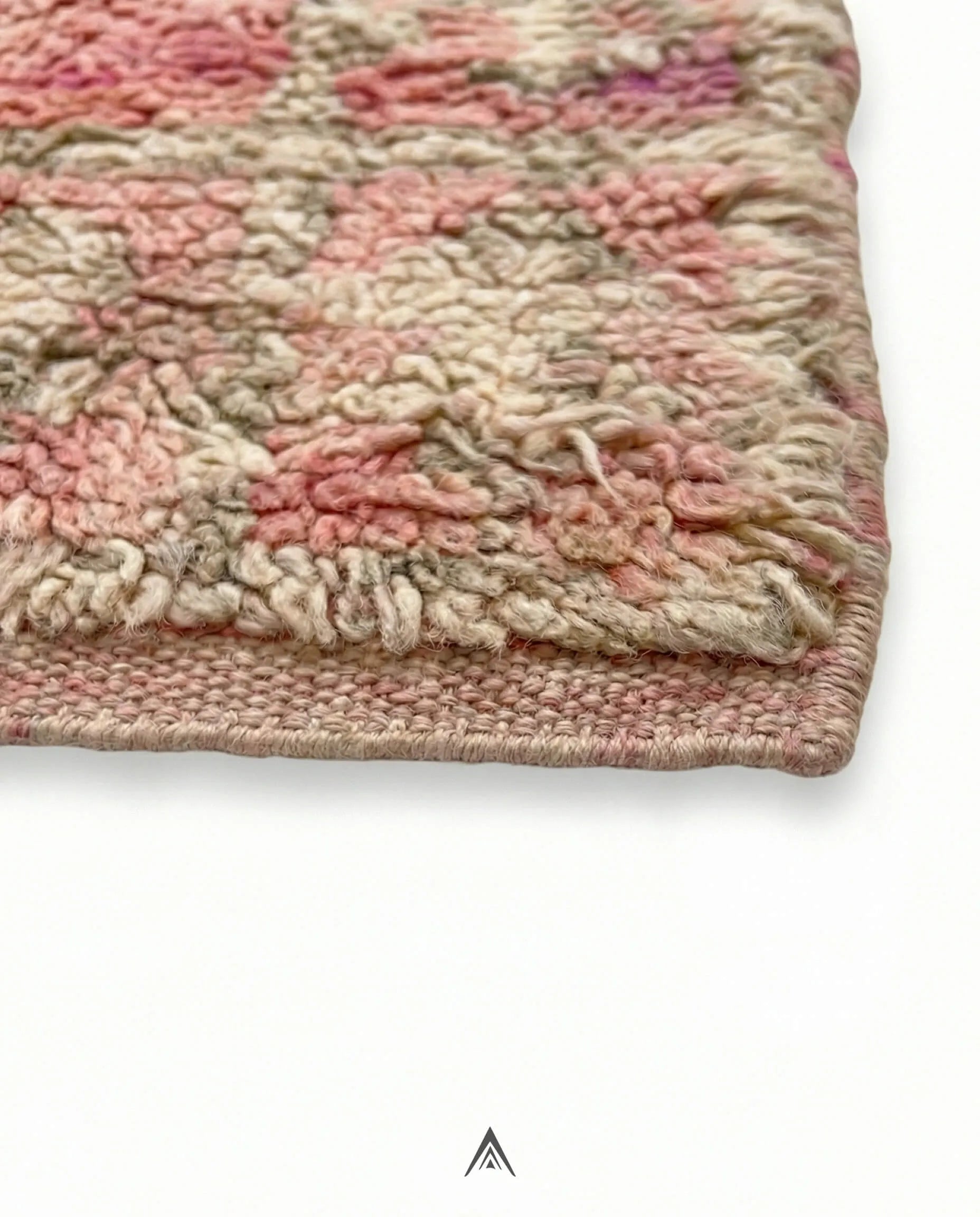 Vintage Petite Rug 5.2x5.7 ft — 160x175 cm-Berber Handicraft