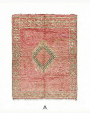 Vintage Petite Rug 5.2x5.7 ft — 160x175 cm-Berber Handicraft