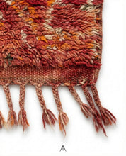 Vintage Rustic Carpet 6.2x13 ft — 190x400 cm-Berber Handicraft
