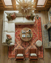 Vintage Statement Rug 6.6x14 ft — 200x425 cm-Berber Handicraft