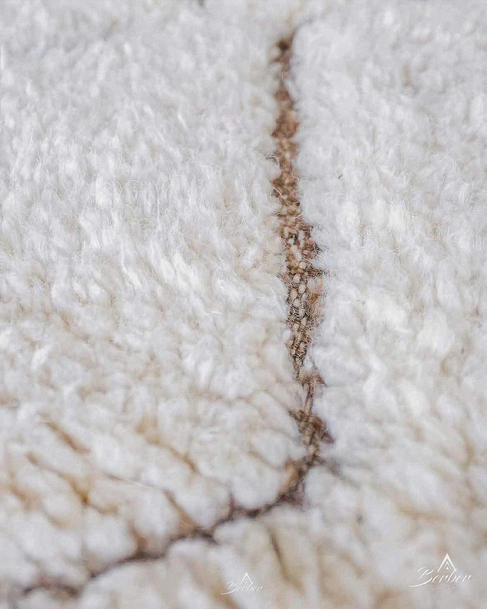 Vintage Treillis Rug 3 X 5 Ft | 90 X 150 Cm / With Tassels / Short (0.4” / 1 cm)